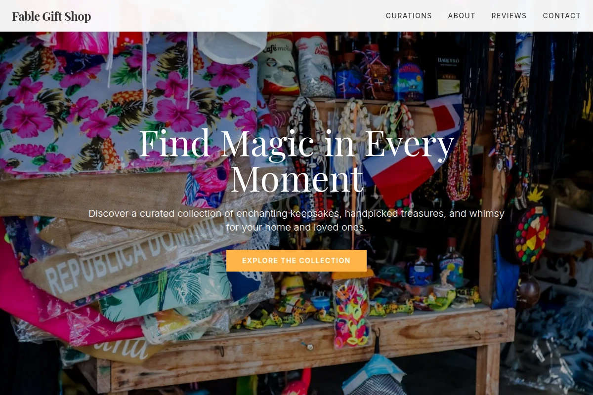 Fable Gift Shop